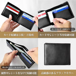 画像をギャラリービューアに読み込む, スリム 二つ折り財布 オールインワン