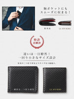 画像をギャラリービューアに読み込む, ミニマリスト 二つ折り財布