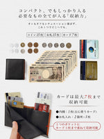 画像をギャラリービューアに読み込む, ミニマリスト 二つ折り財布