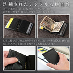 画像をギャラリービューアに読み込む, ミニマリスト レザー マネークリップ