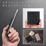 画像をギャラリービューアに読み込む, ミニマリスト レザー マネークリップ