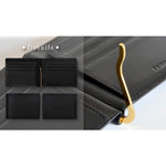 画像をギャラリービューアに読み込む, レザー マネークリップ